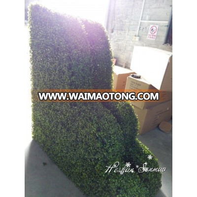 Customized design artificial boxwood hedge green fence with favorable price