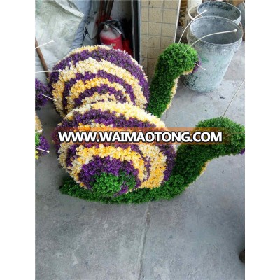 Latest lifelike Handmade animal decoration artificial topiary animal for decoration