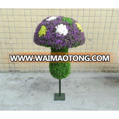 Artificial mushroom sculpture outdoor garden decoration green sculpture