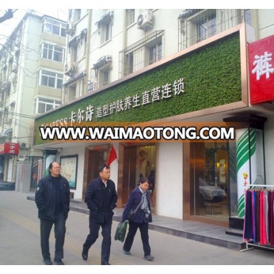 new designed artificial plant wall with factory price and high quality