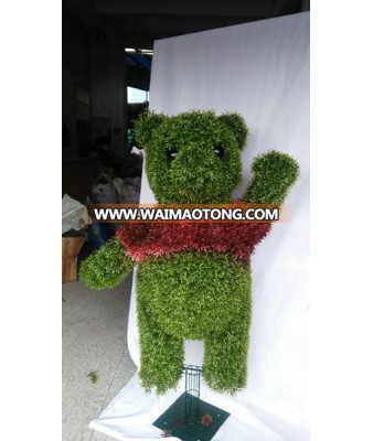 Vivid look artificial topiary animal boxwood animal with different shape for lawn decor