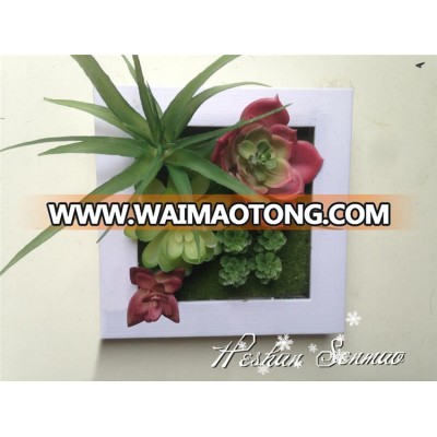 Popular Beautiful artificial plant frame for wall decor