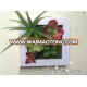 Popular Beautiful artificial plant frame for wall decor