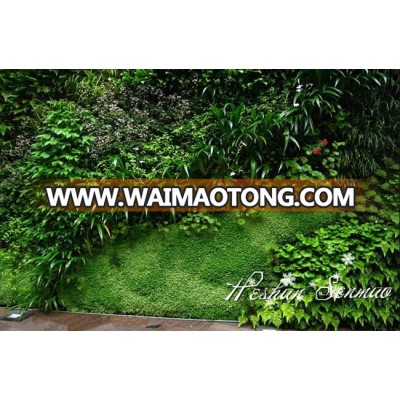 Interior Faux Artificial Living Garden Plants green wall wall for Villa Wall hetel swimming pool Decorating