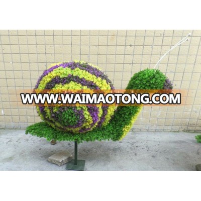 Green grass sculpture topiary artificial,fake grass sculpture