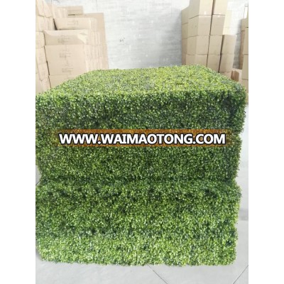 Latest high quality artificial hedge fence artificial grass fence for decoration