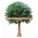 Wholesale cheap indoor artificial ficus banyan tree plant for decoration