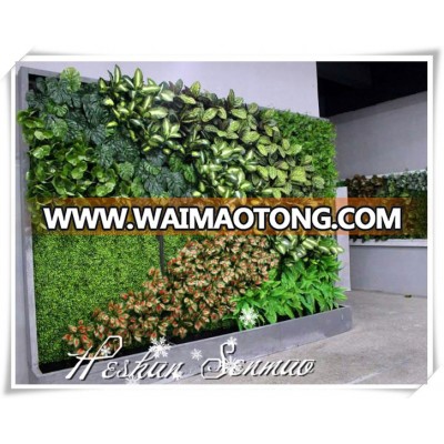 China wholesale manufacturer artificial green wall for decoration