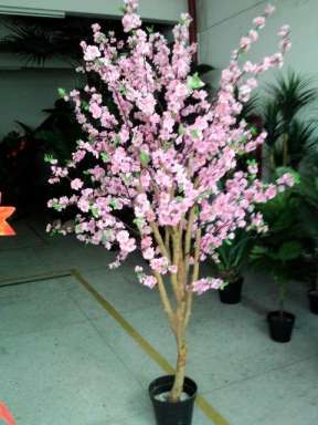 190cm Pink Artificial Peach Blossom Tree Bonsai